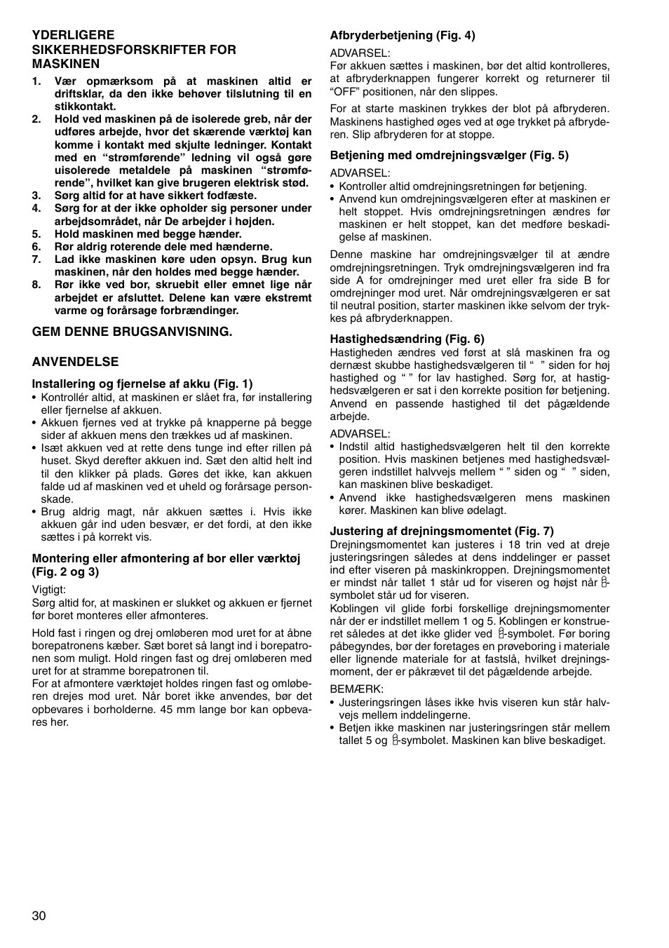 Makita 6333D User Manual | Page 30 / 48
