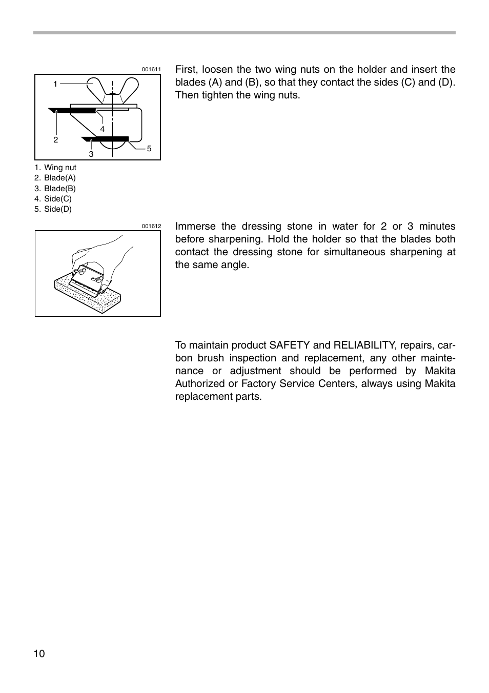 Makita 1912B User Manual | Page 10 / 16