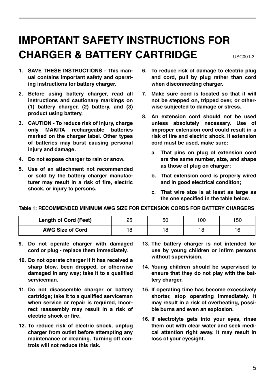 Makita 6940D User Manual | Page 5 / 20