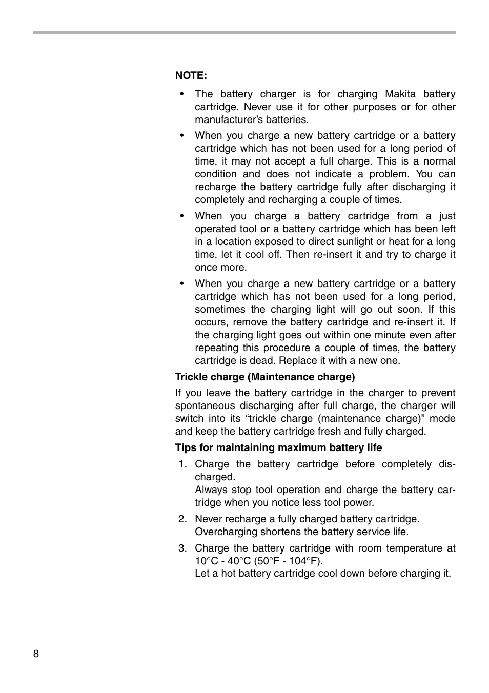 Makita 6940D User Manual | Page 8 / 20