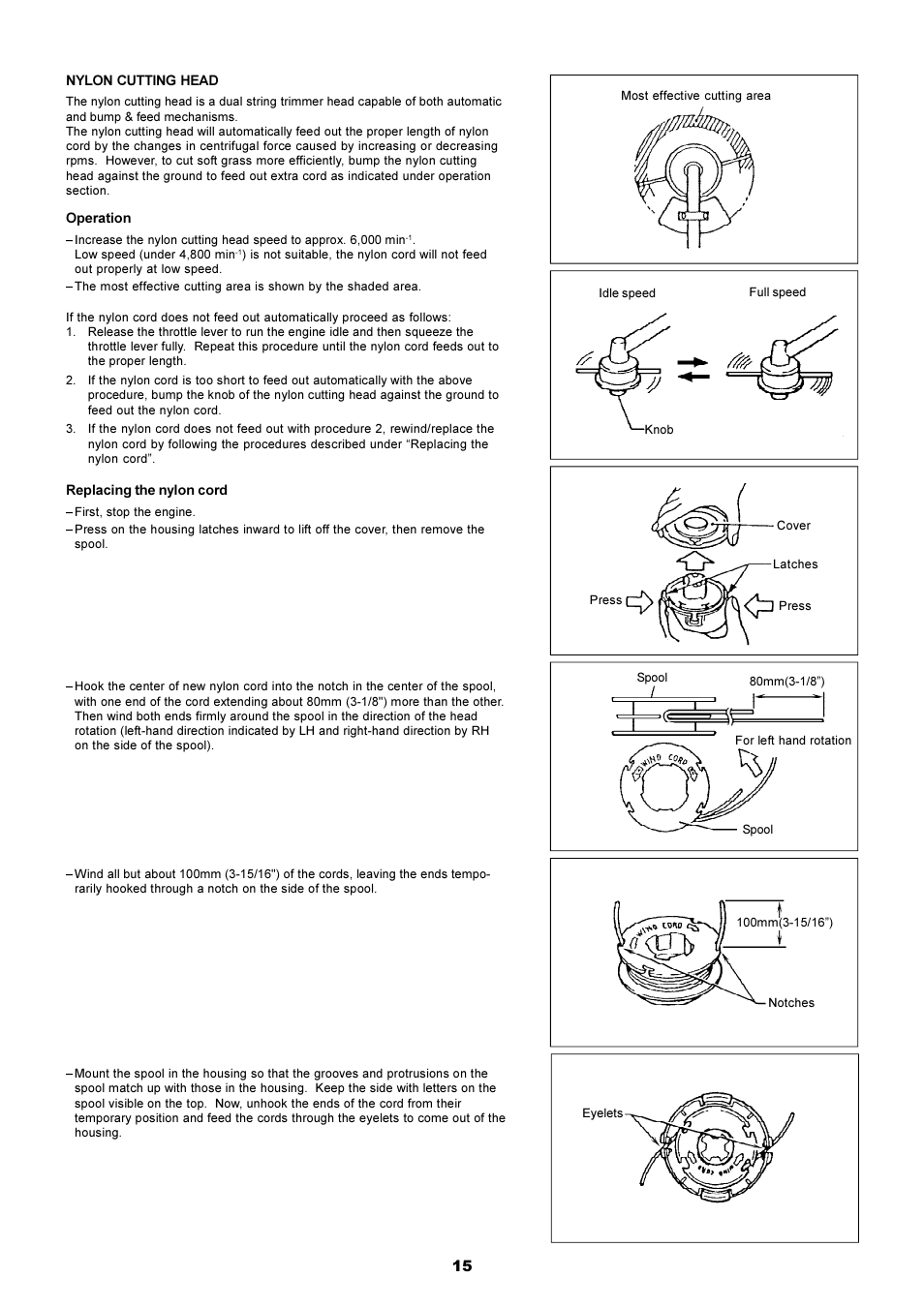 Makita RBC2510 User Manual | Page 16 / 19