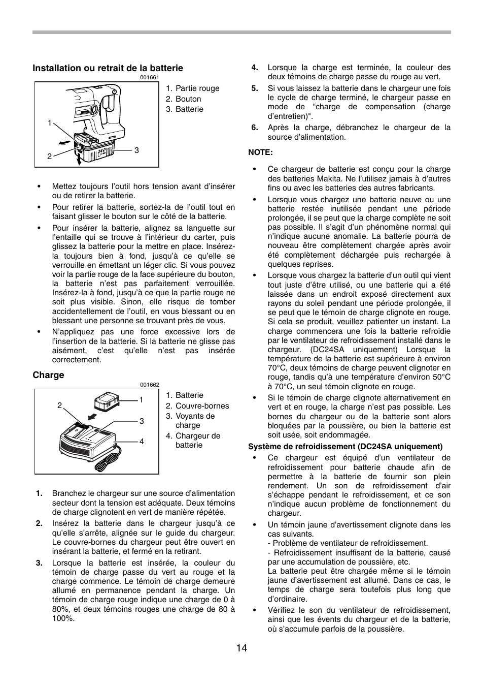 Makita BJR240 User Manual | Page 14 / 28