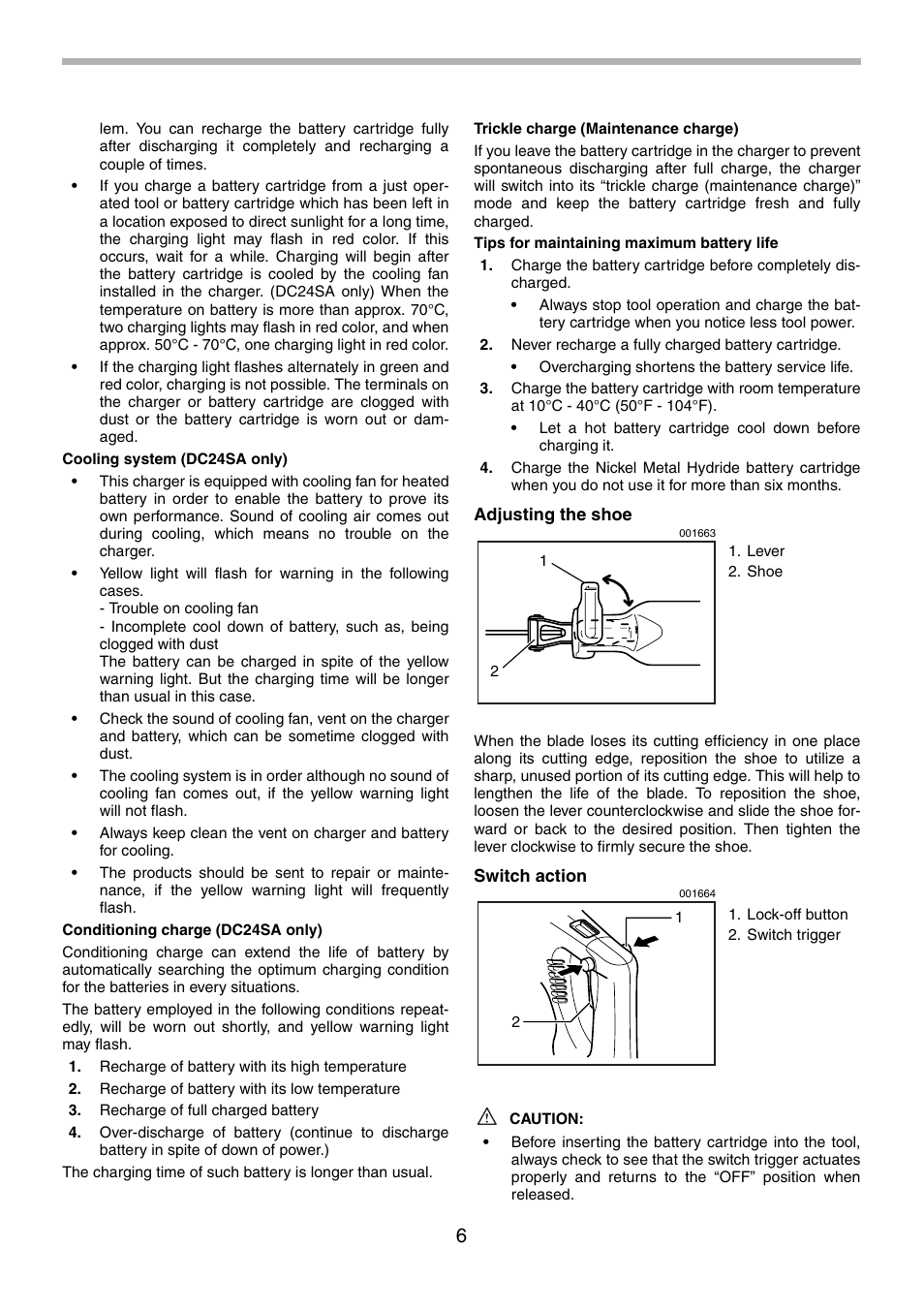 Makita BJR240 User Manual | Page 6 / 28