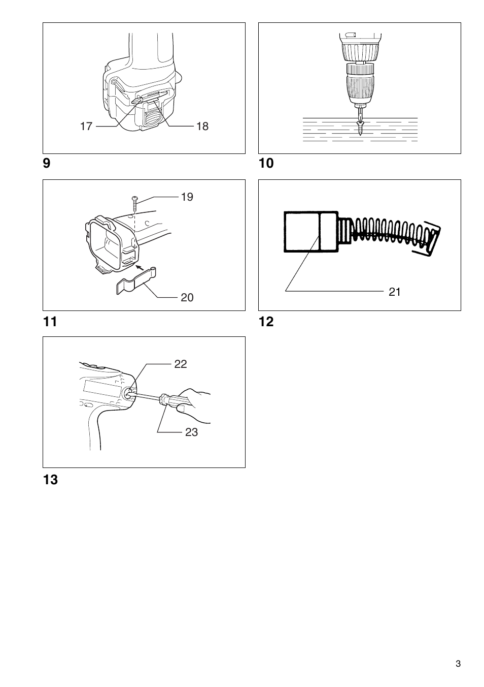 Makita 6347D User Manual | Page 3 / 68