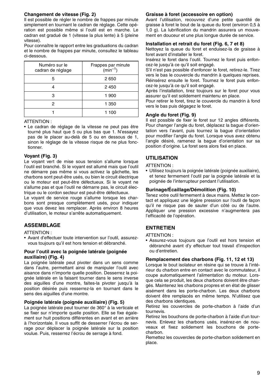 Makita HM0860C User Manual | Page 9 / 44