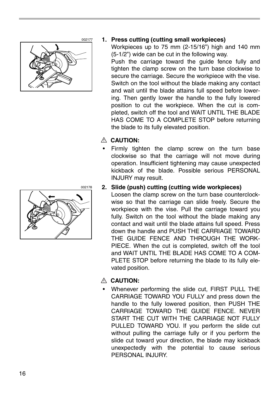 Makita LS1011N User Manual | Page 16 / 32