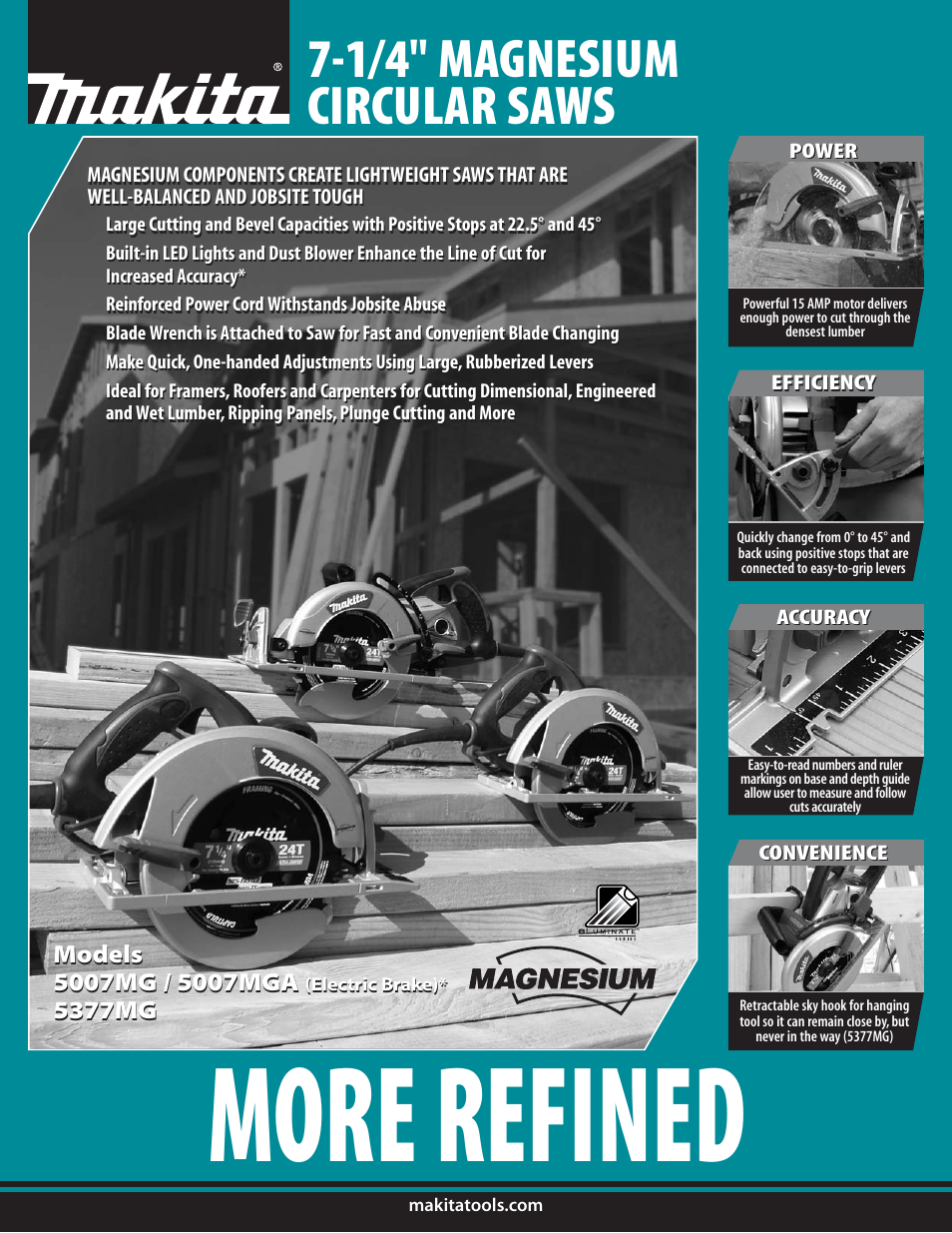 Makita 5377MG User Manual | 2 pages