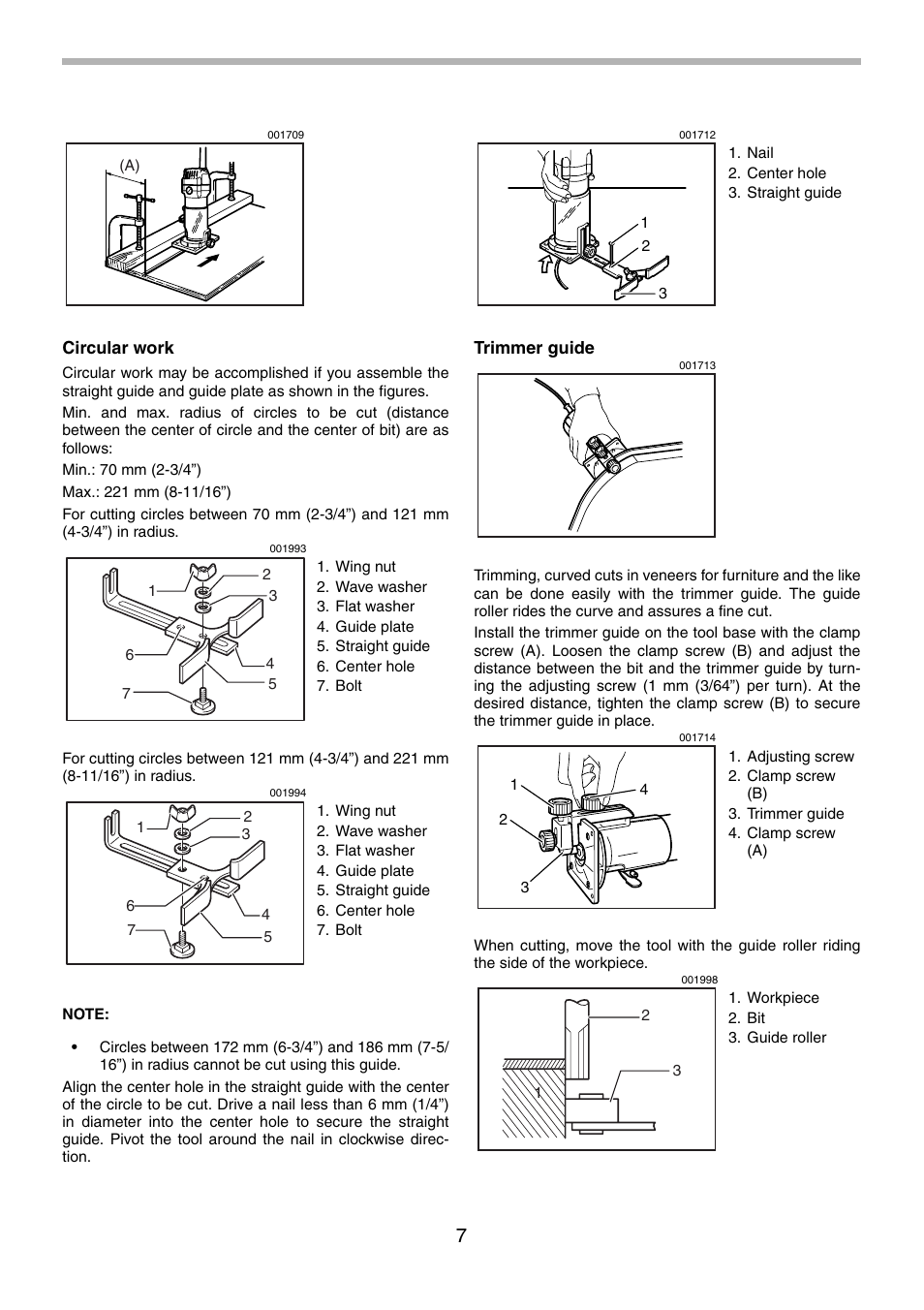 Makita 3707F User Manual | Page 7 / 28