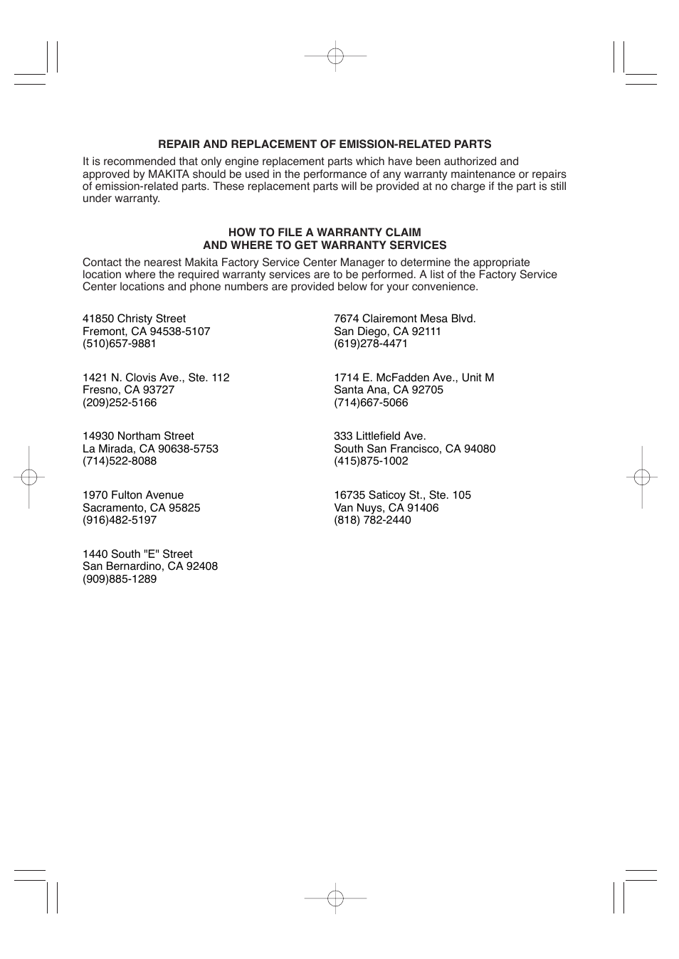 Makita G12010R User Manual | Page 8 / 44