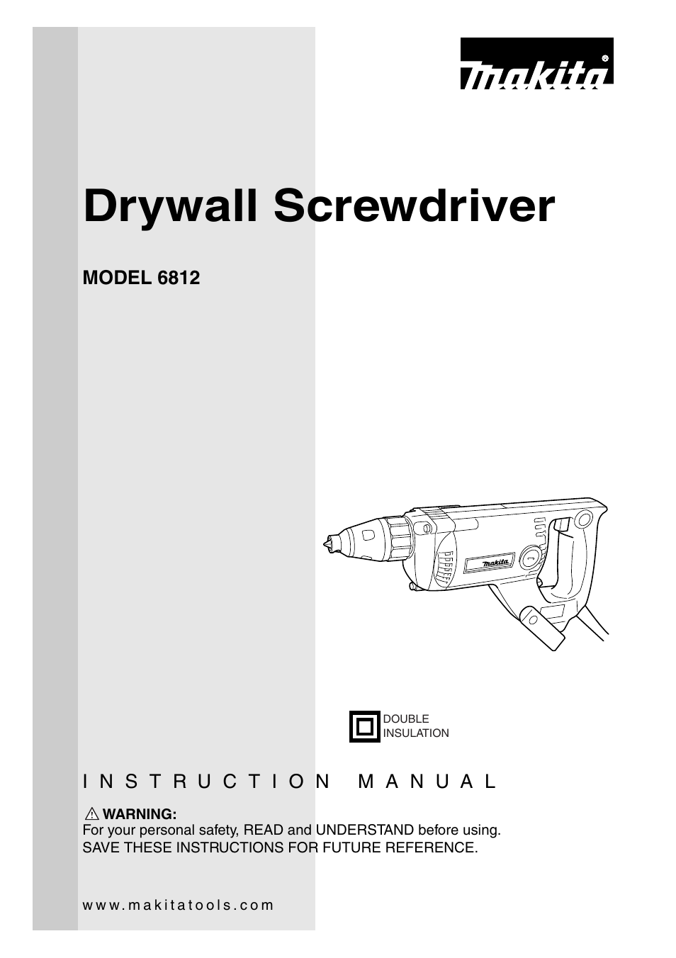 Makita 6812 User Manual | 16 pages