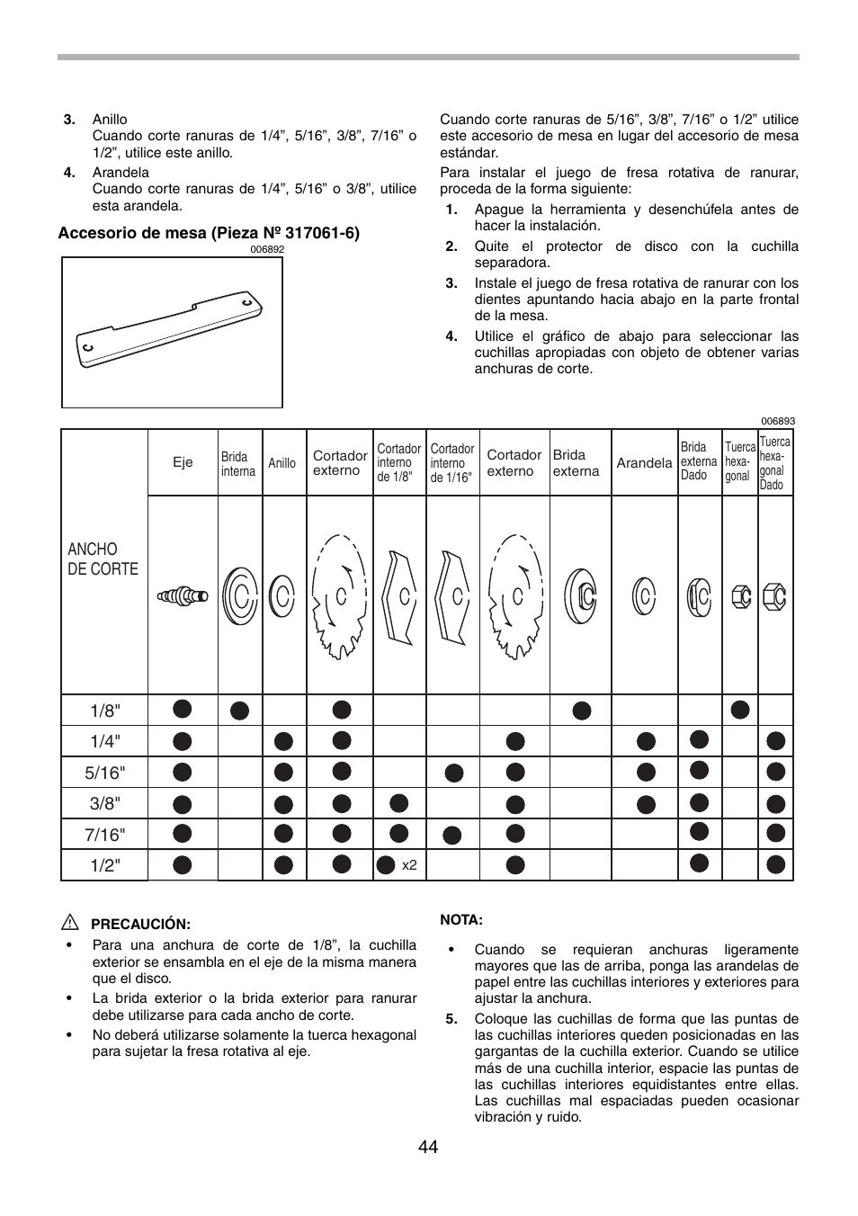 Makita 2702X1 User Manual | Page 44 / 48