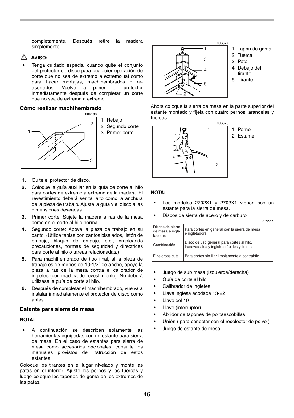 Makita 2702X1 User Manual | Page 46 / 48