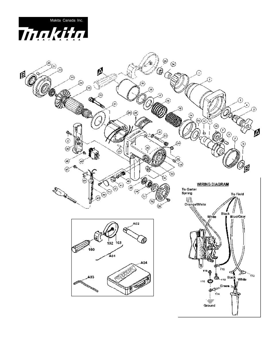 Makita 6910 User Manual | 3 pages