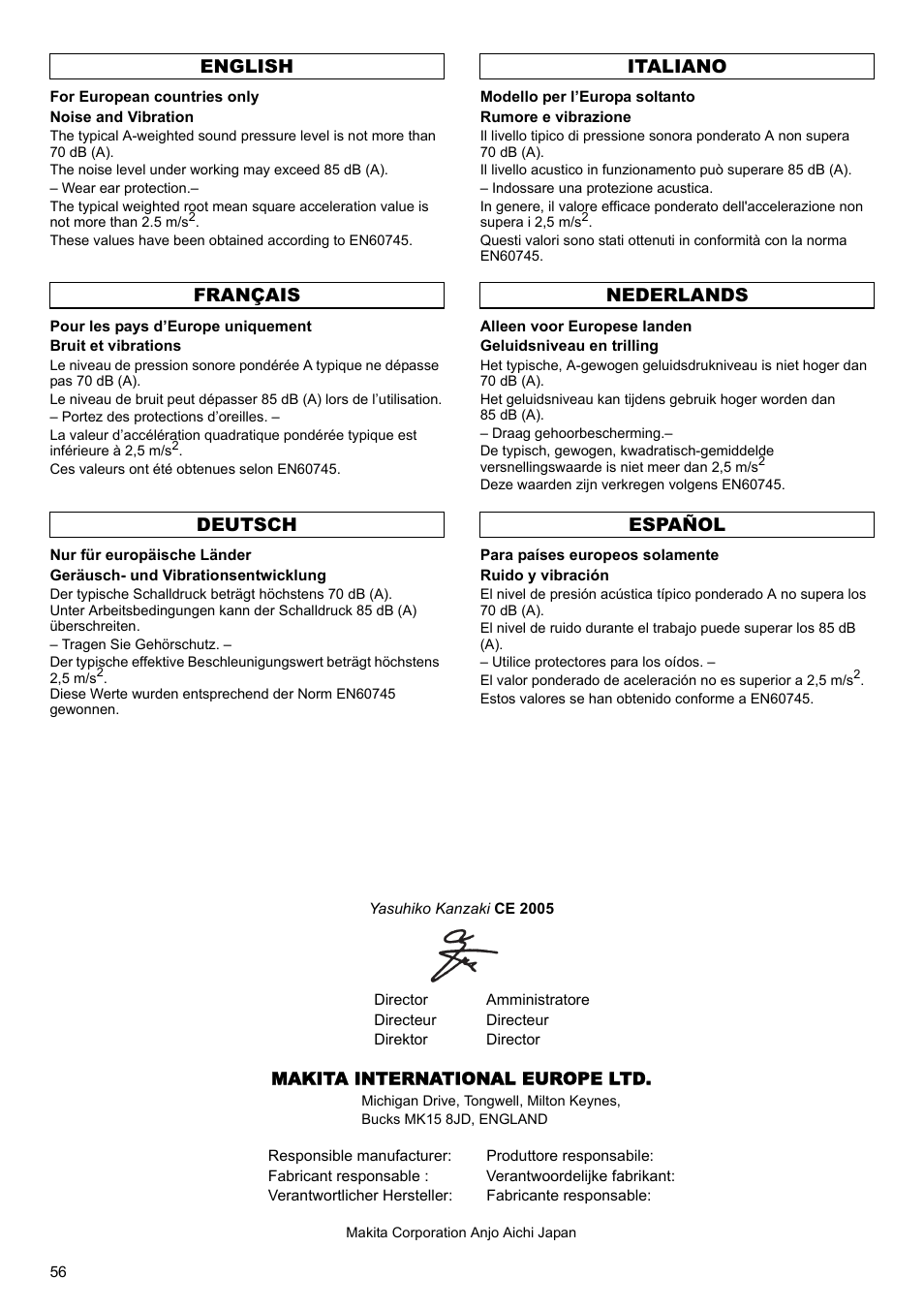Makita 6017D User Manual | Page 13 / 17