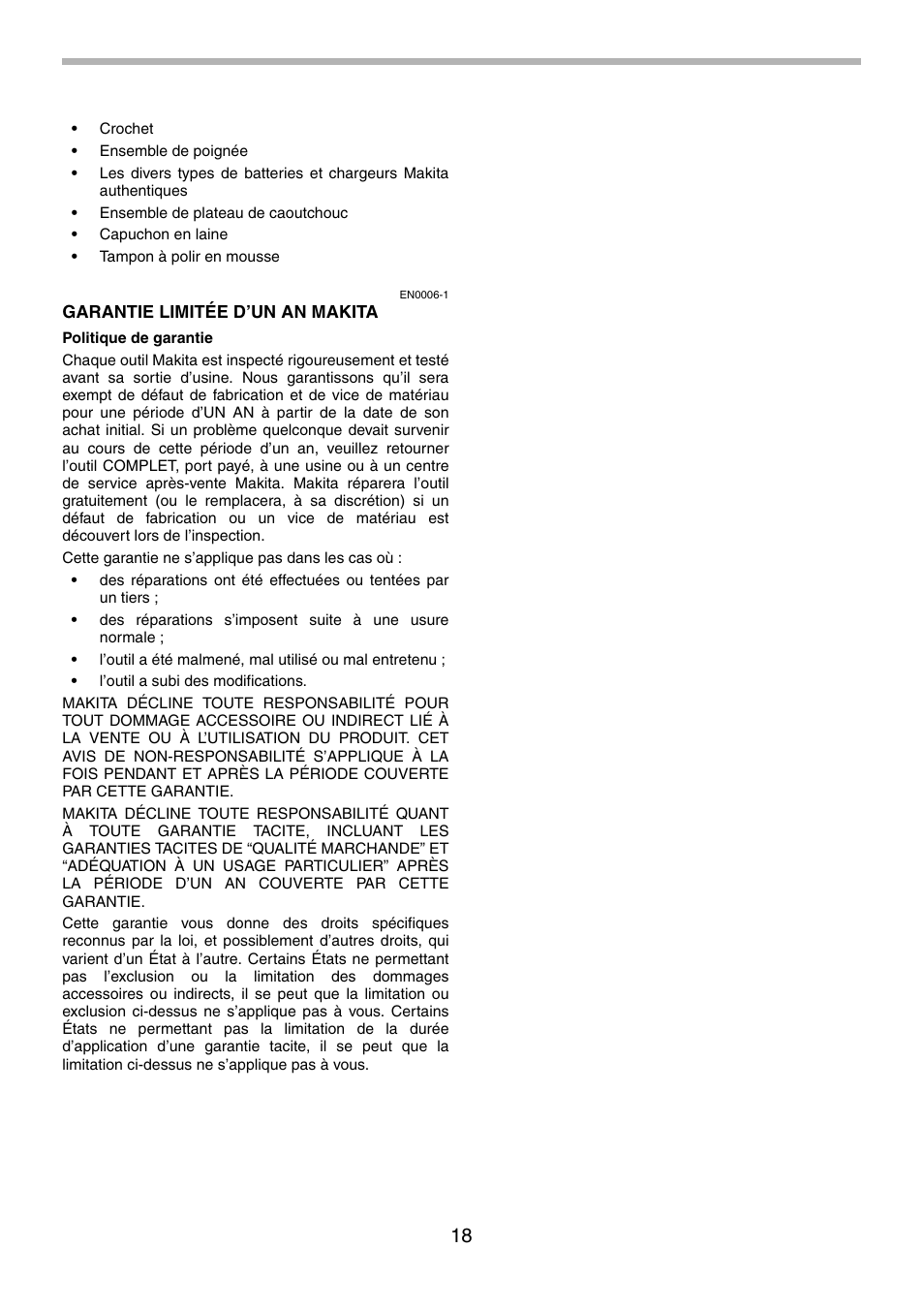 Makita BDF451 User Manual | Page 18 / 28