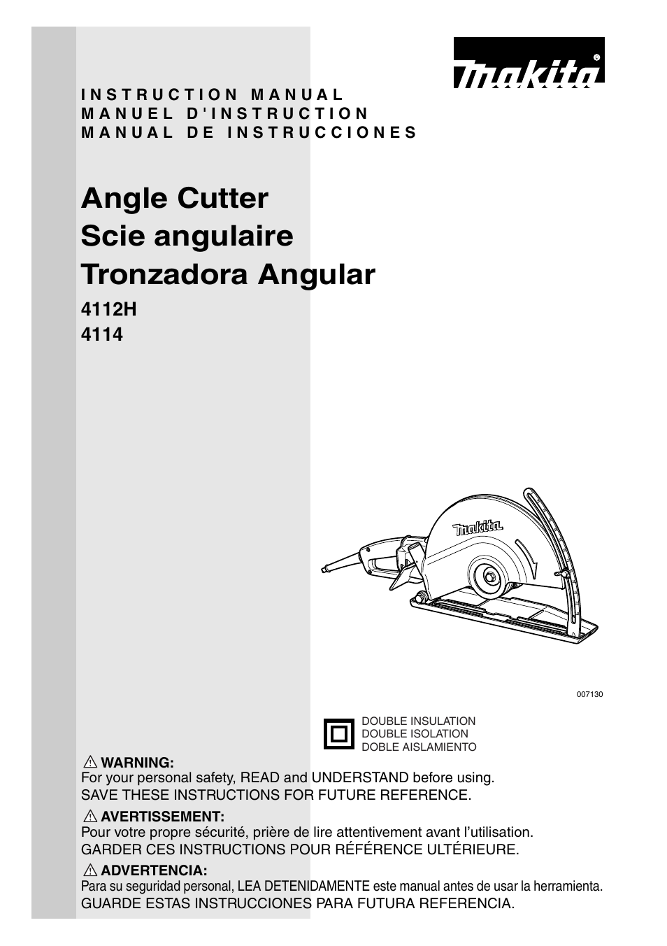 Makita 4112H User Manual | 24 pages