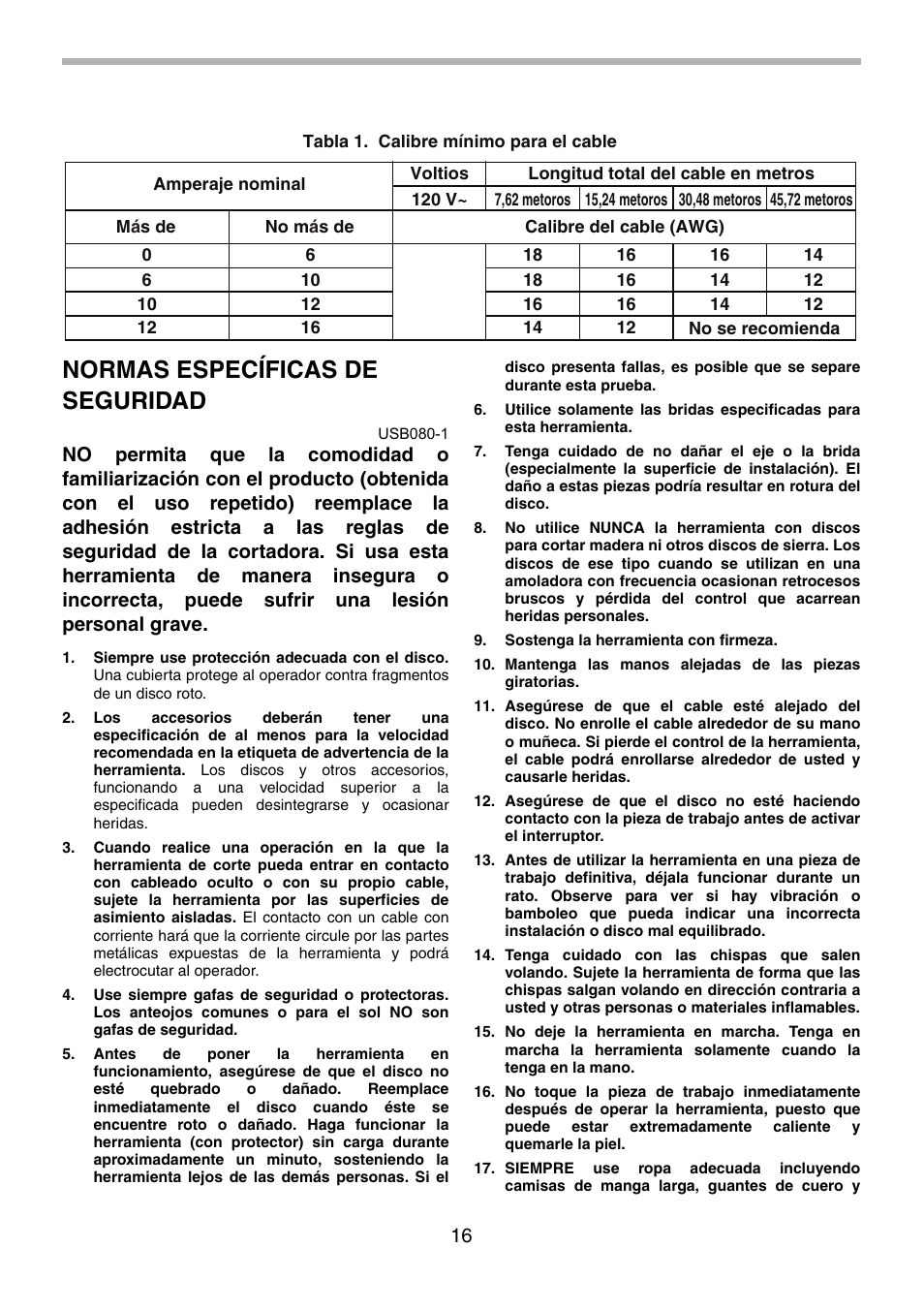 Normas específicas de seguridad | Makita 4112H User Manual | Page 16 / 24