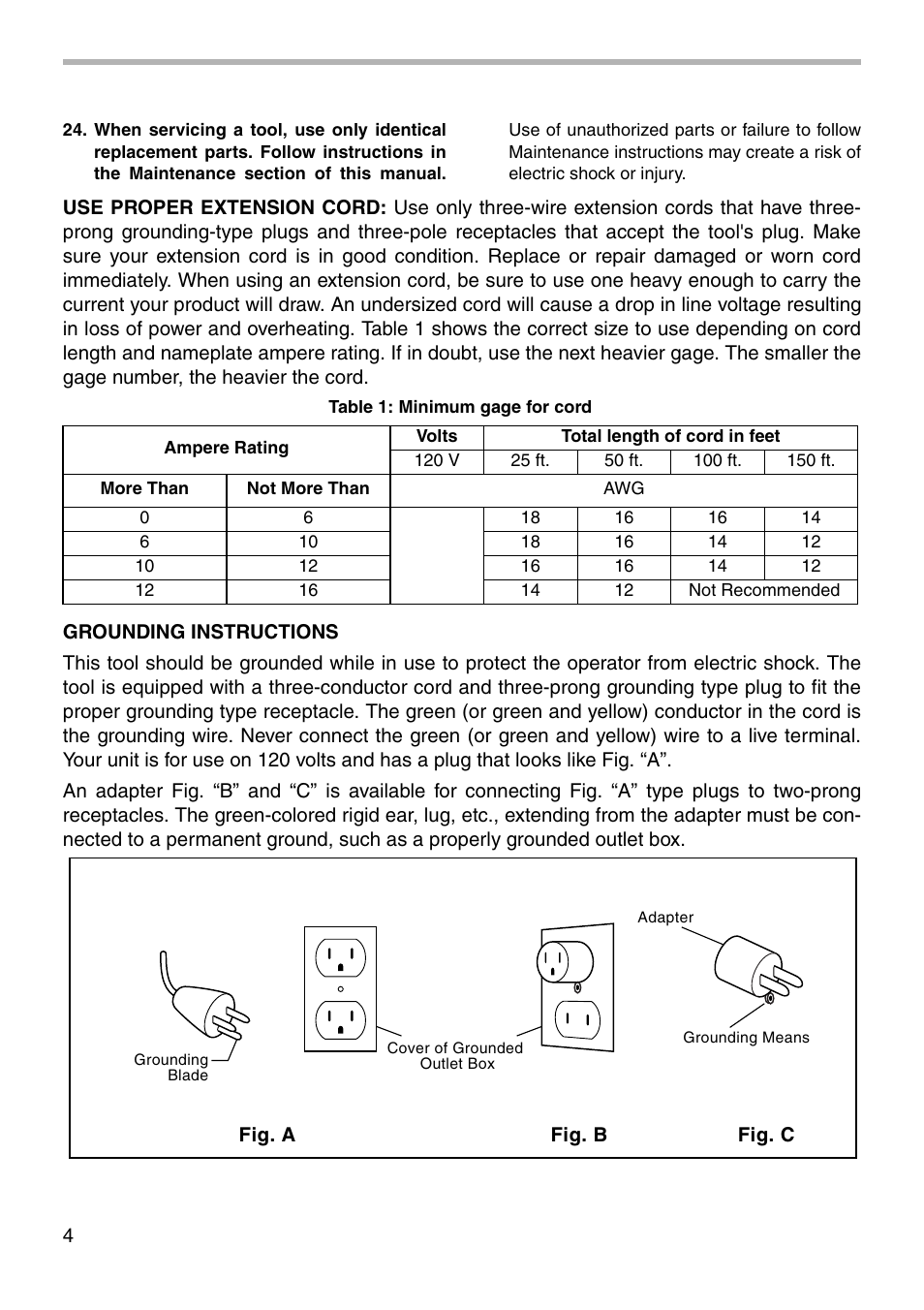 Makita 5402NA User Manual | Page 4 / 20