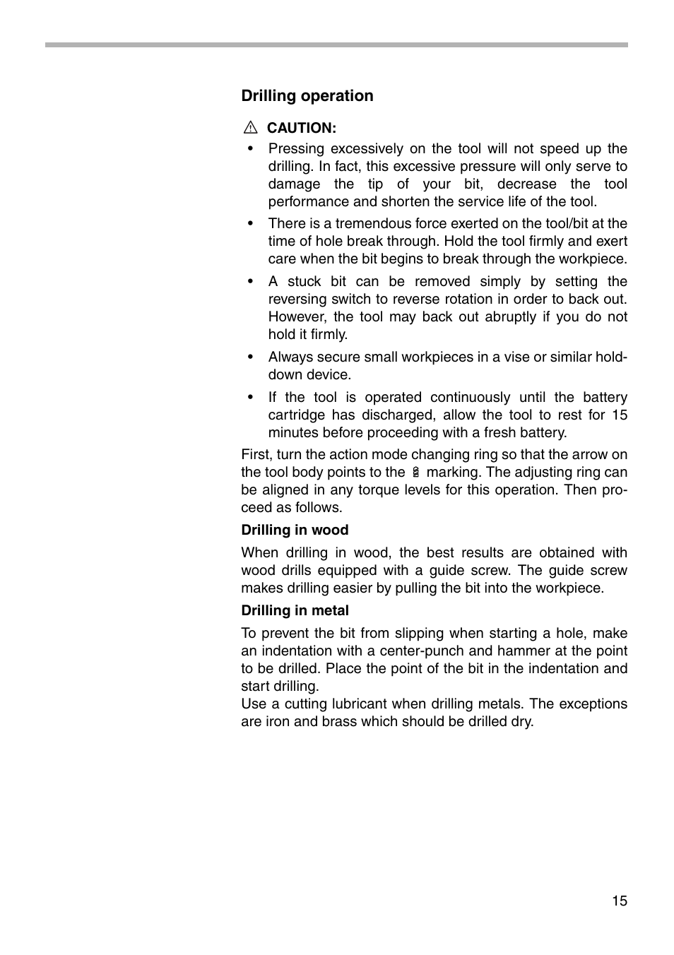 Makita 8413D User Manual | Page 15 / 24