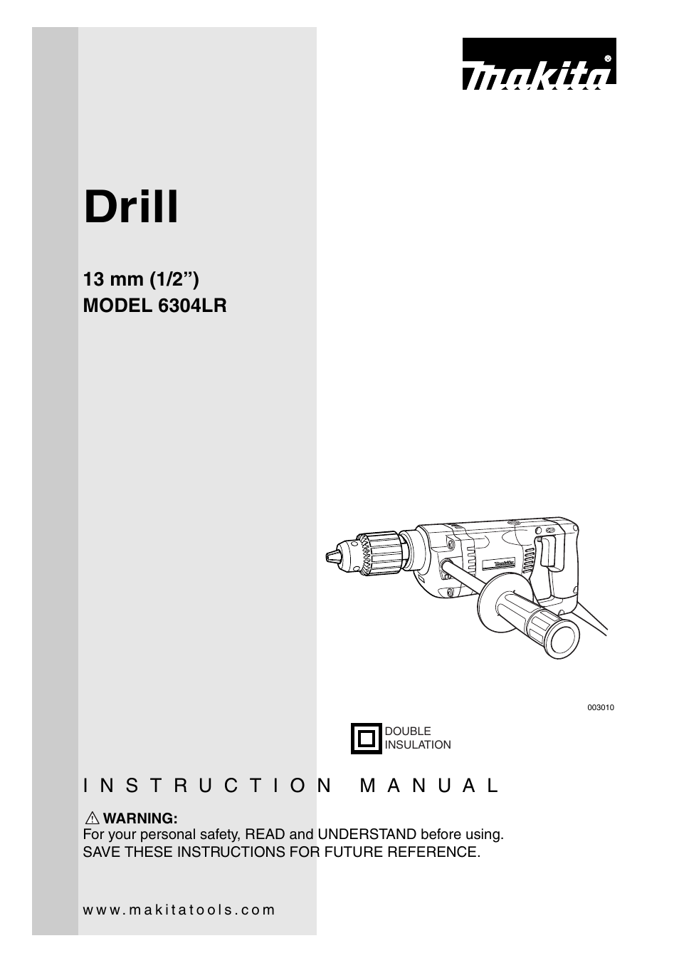 Makita 6304LR User Manual | 16 pages