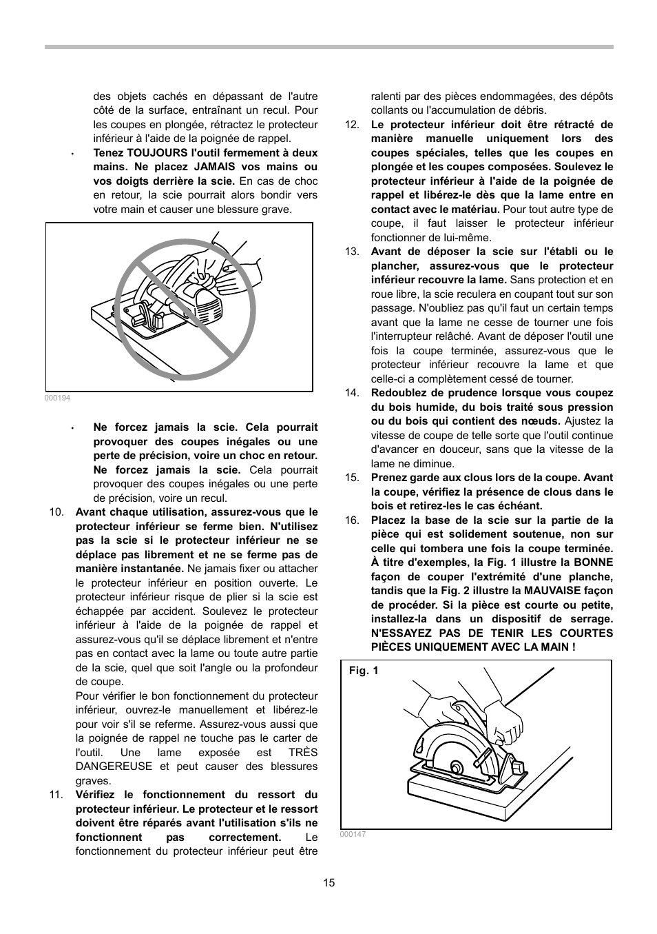 Makita 5007NFA User Manual | Page 15 / 32