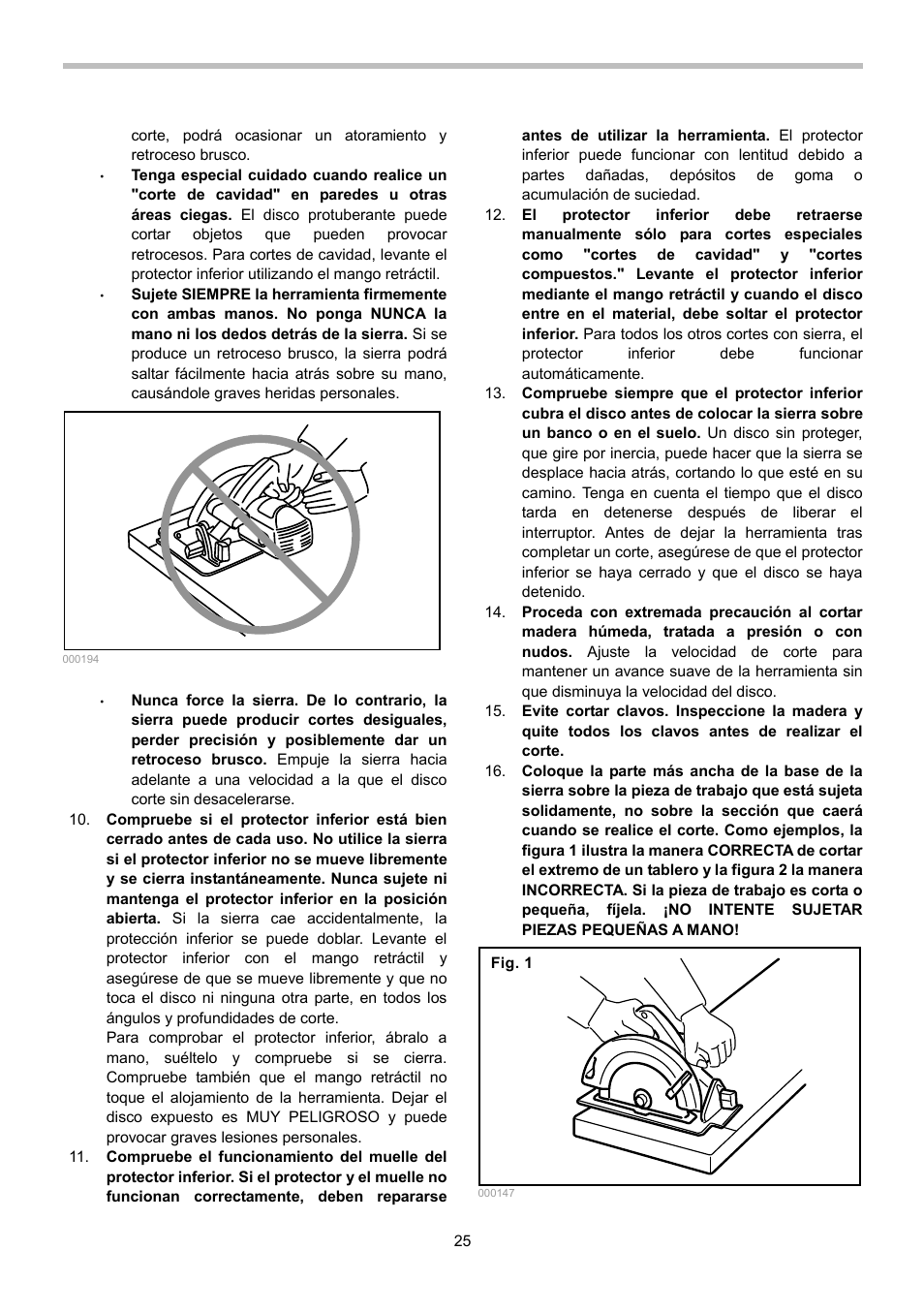 Makita 5007NFA User Manual | Page 25 / 32