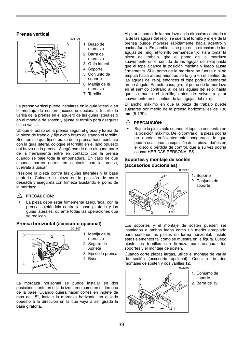Makita LS1030N User Manual | Page 33 / 40