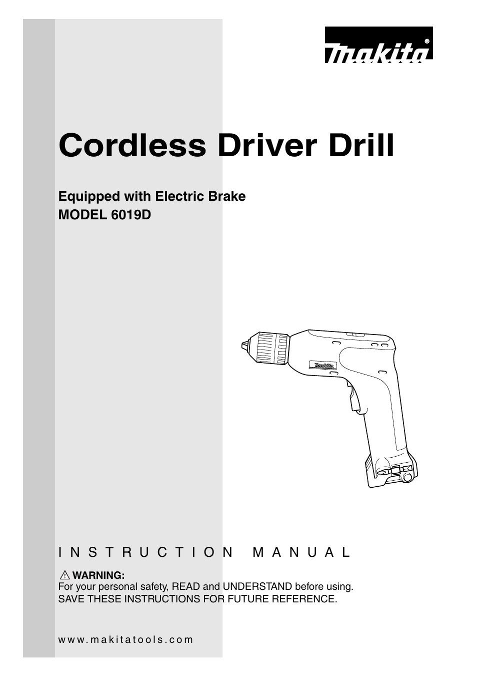 Makita MODEL 6019D User Manual | 20 pages