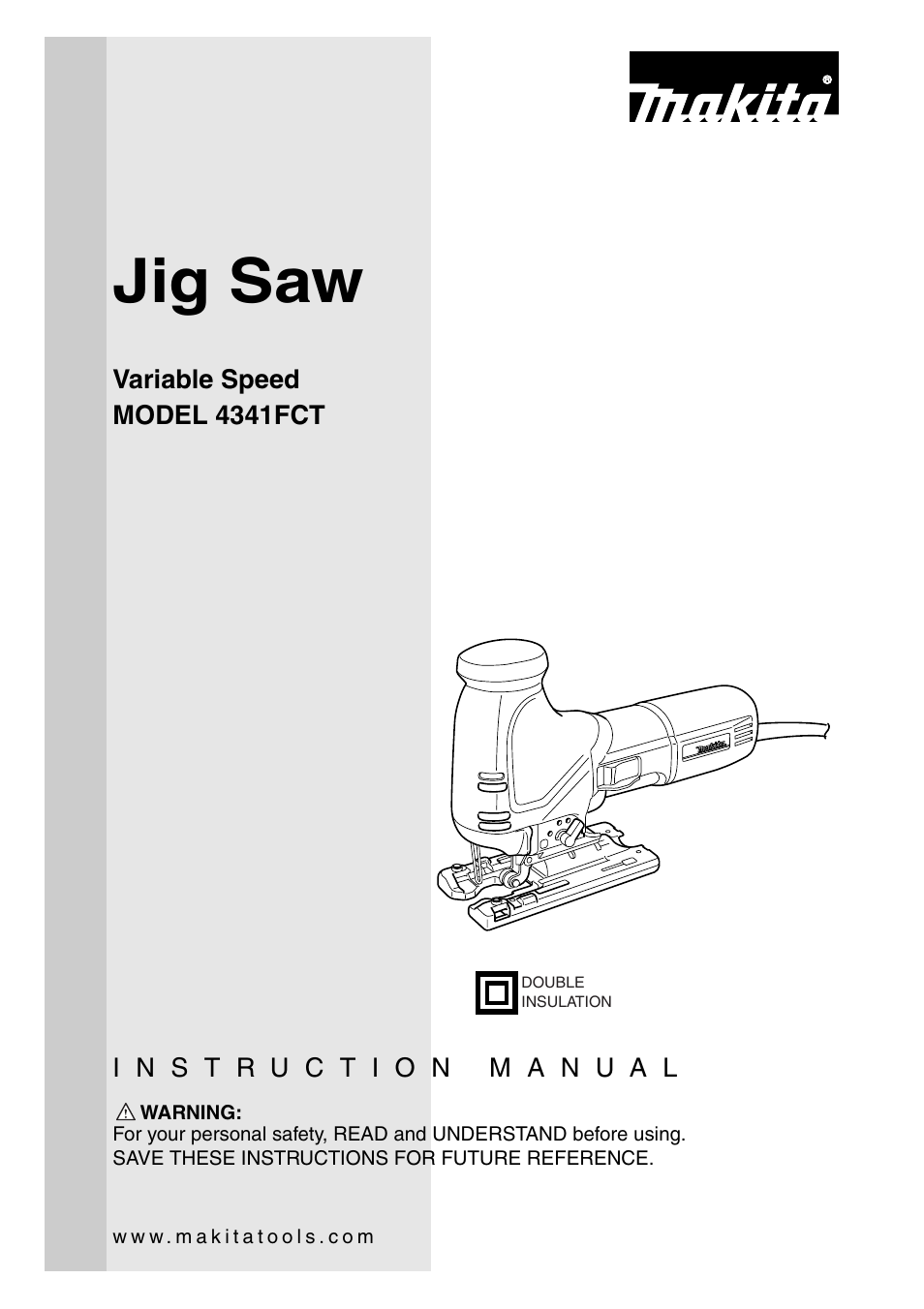 Makita 4341FCT User Manual | 20 pages