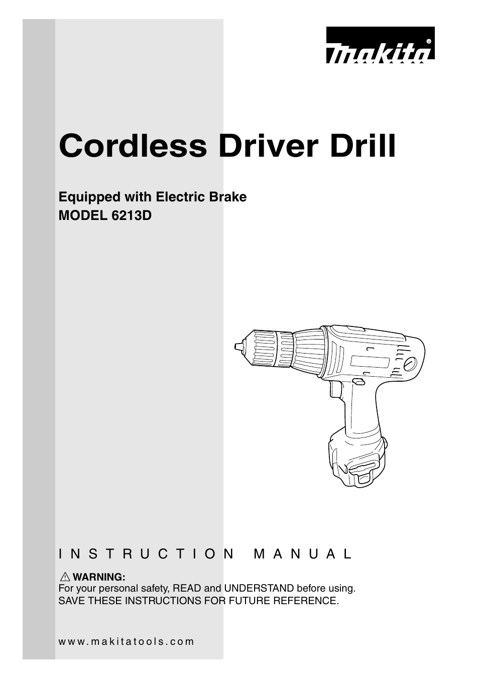 Makita 6213D User Manual | 20 pages