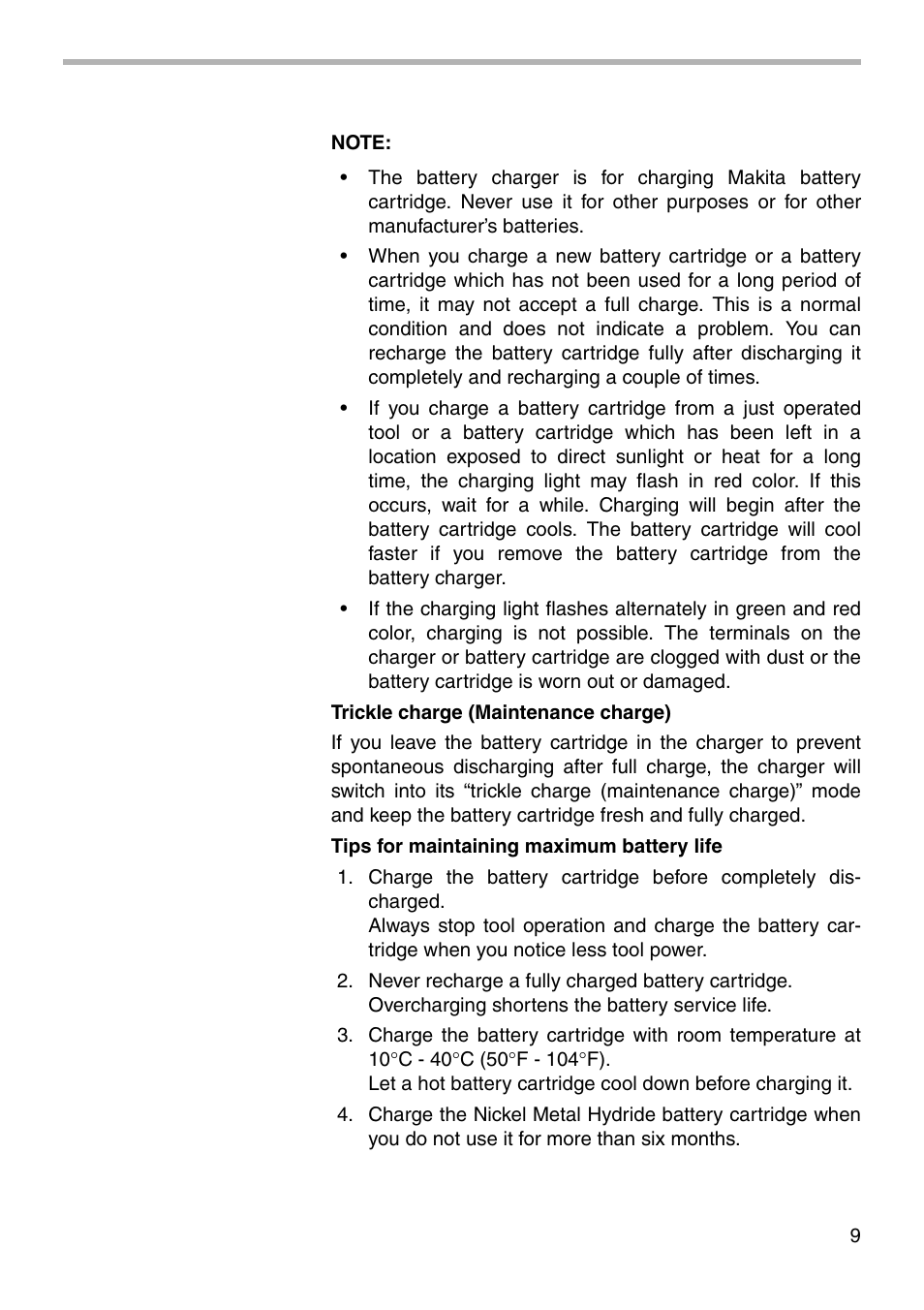 Makita 6213D User Manual | Page 9 / 20