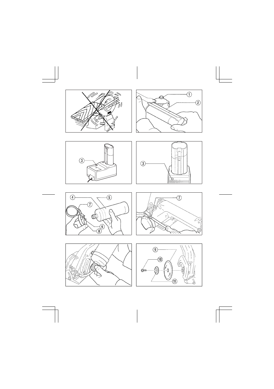 Makita 4190D/4190DW User Manual | Page 2 / 18