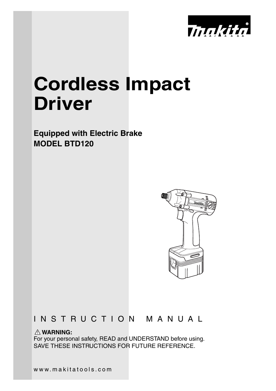Makita BTD120 User Manual | 20 pages