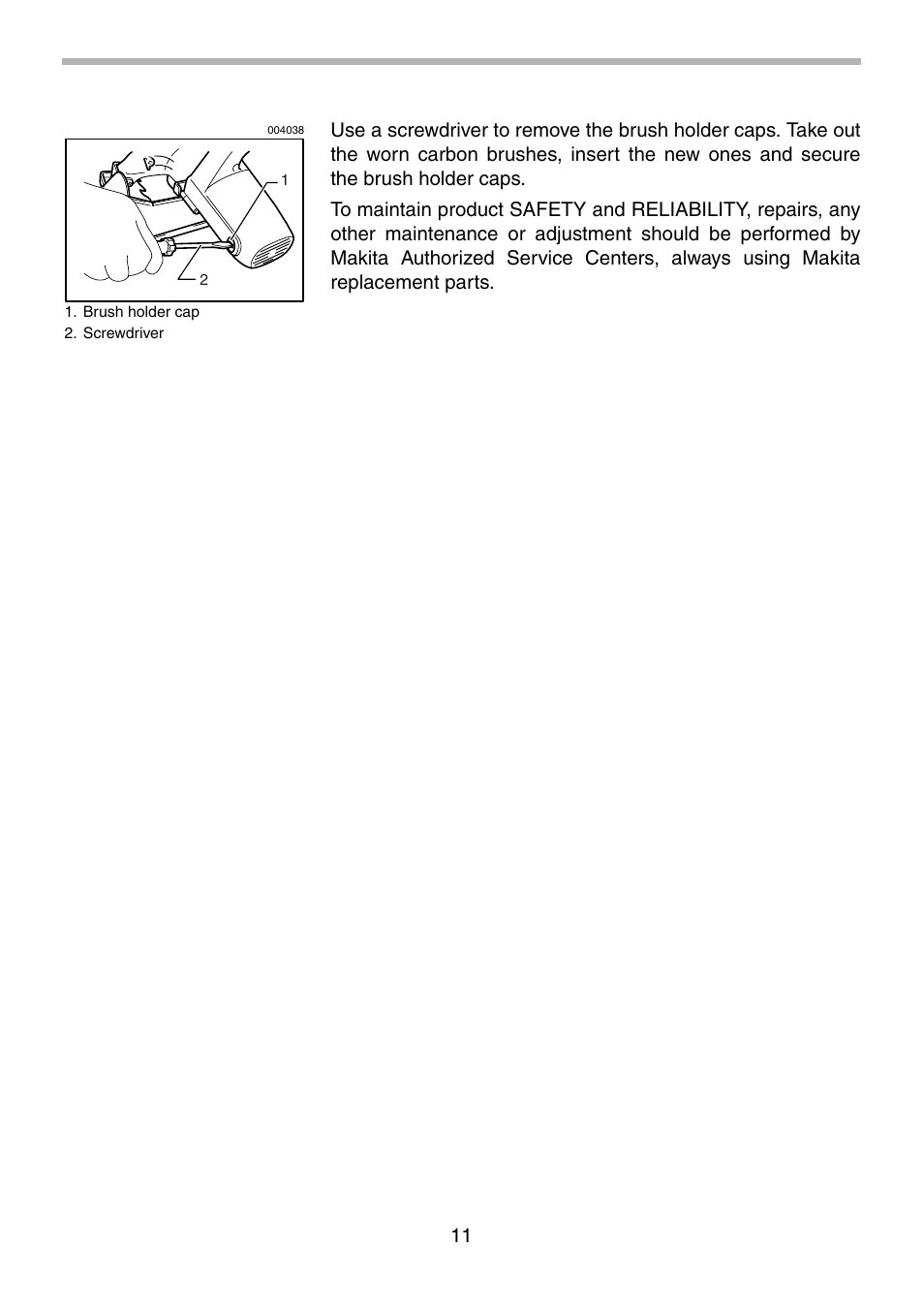 Makita MT560 User Manual | Page 11 / 12