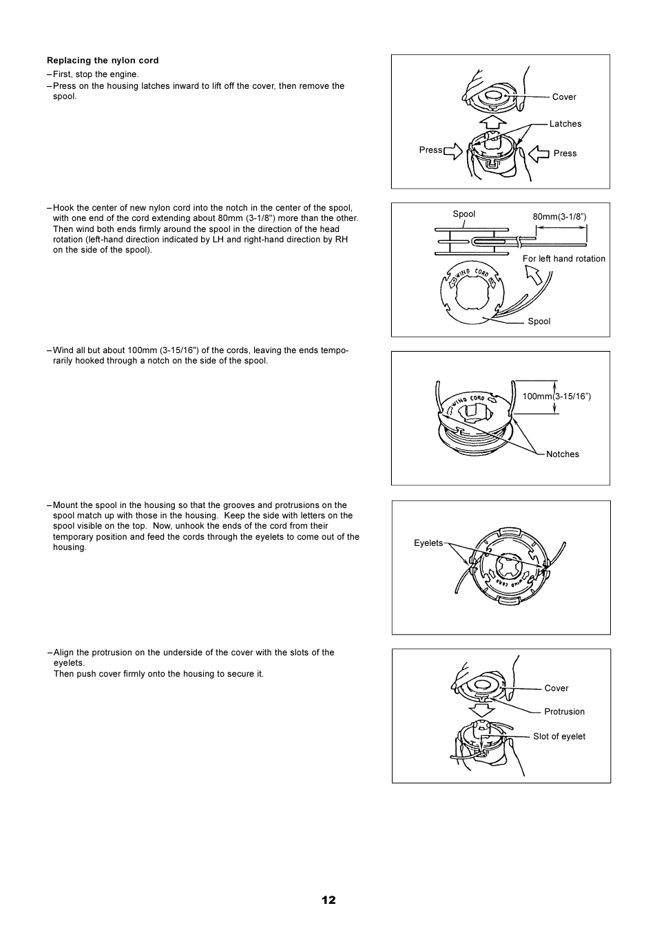 Makita LT-210 User Manual | Page 12 / 47
