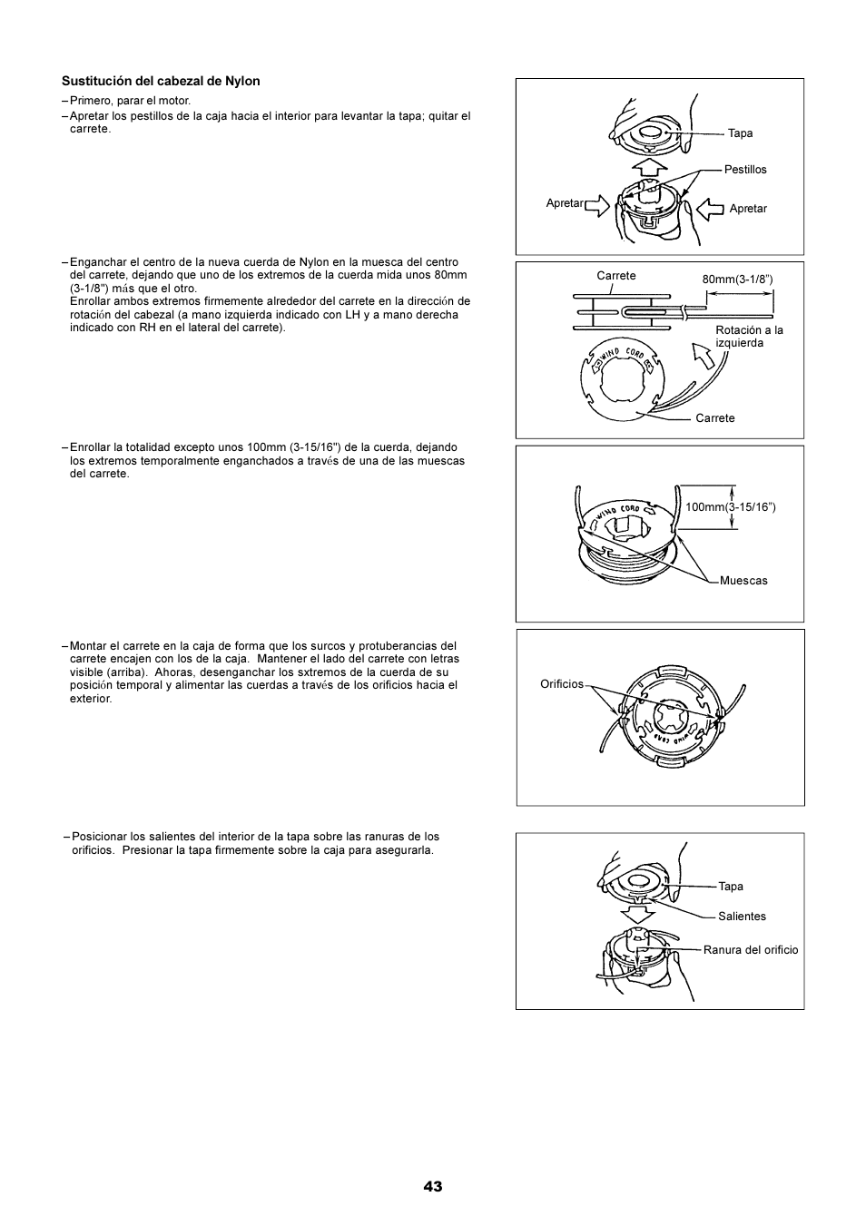 Makita LT-210 User Manual | Page 43 / 47
