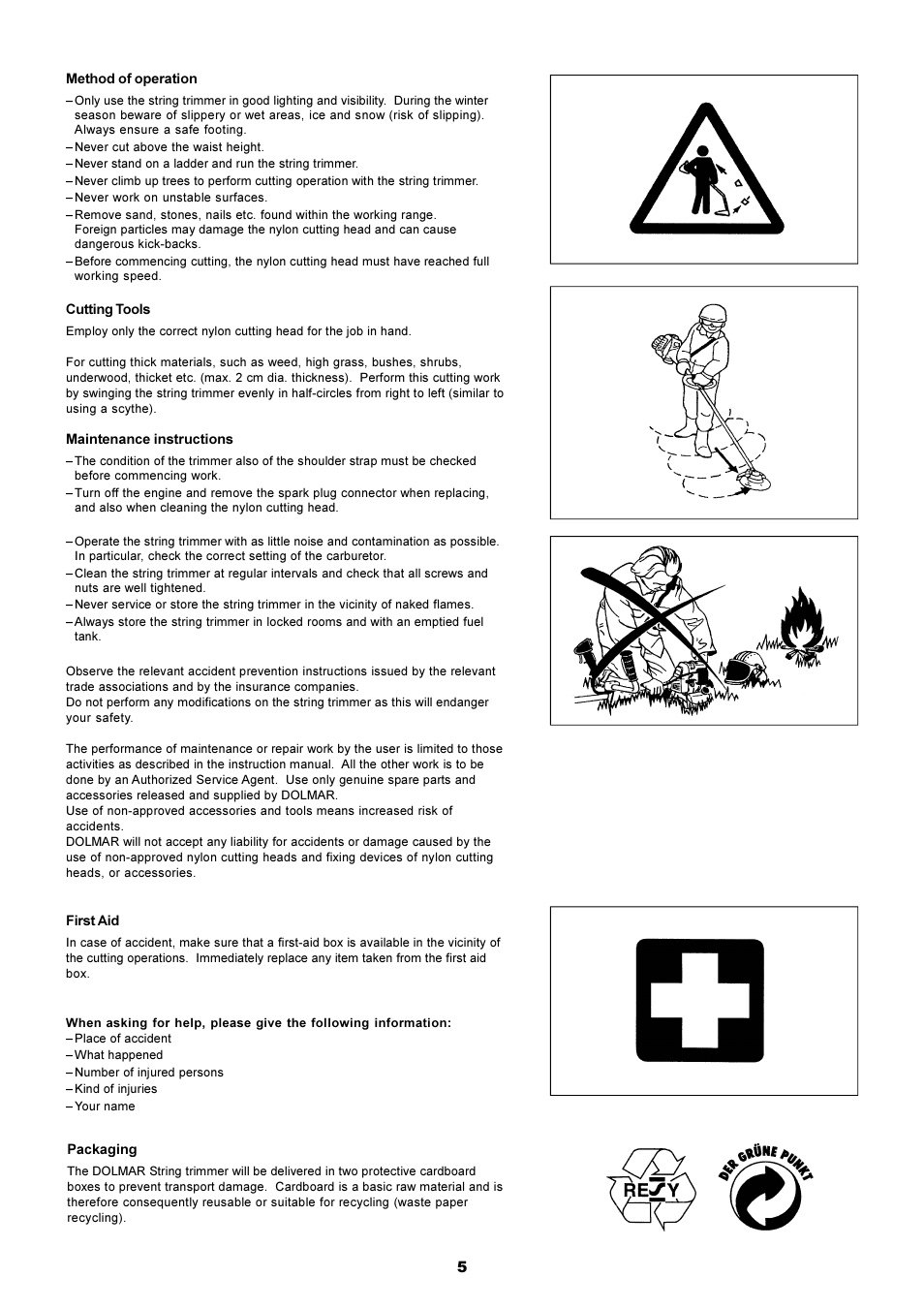 Makita LT-210 User Manual | Page 5 / 47
