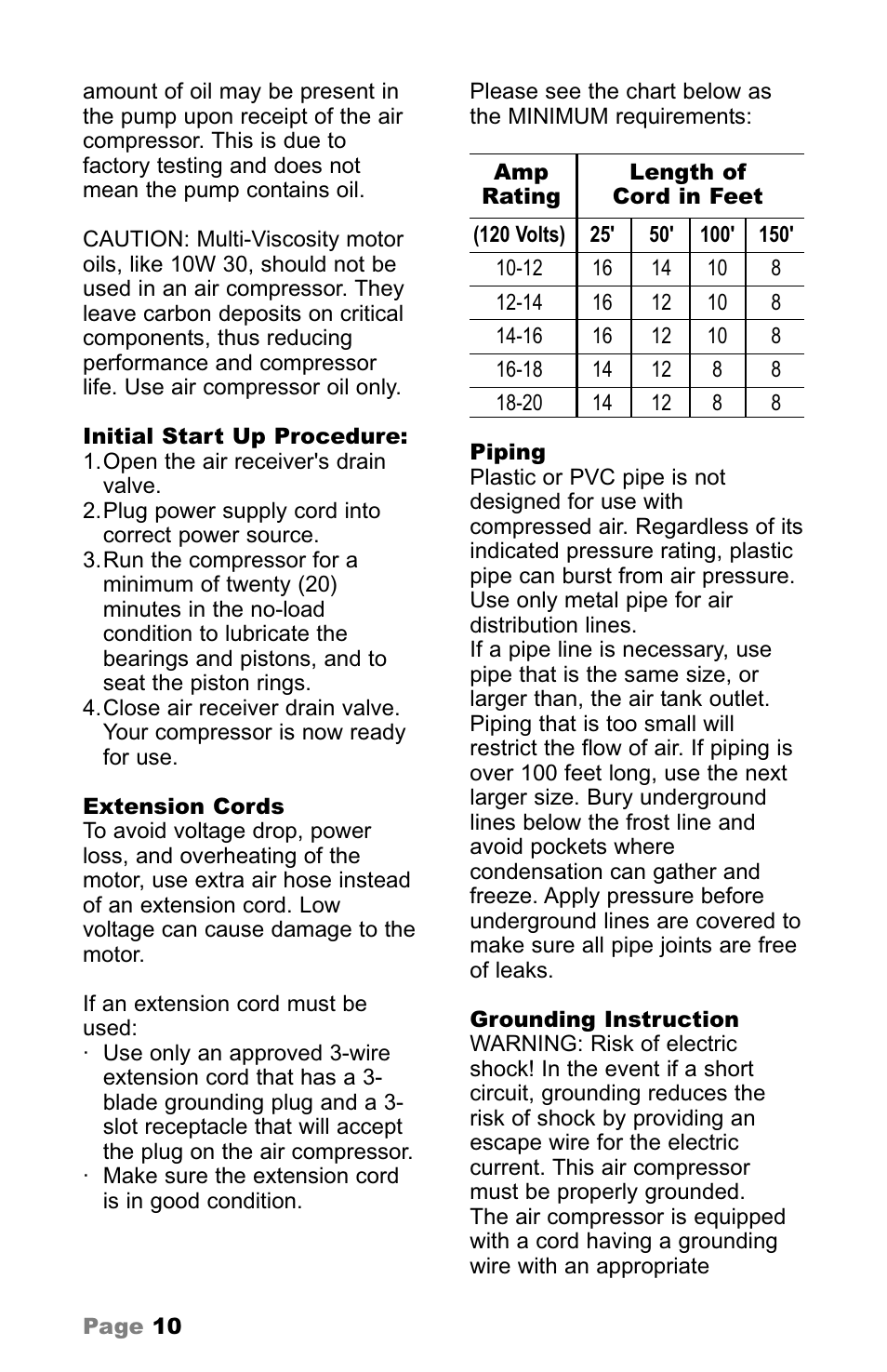 Makita MAC5200 User Manual | Page 10 / 20