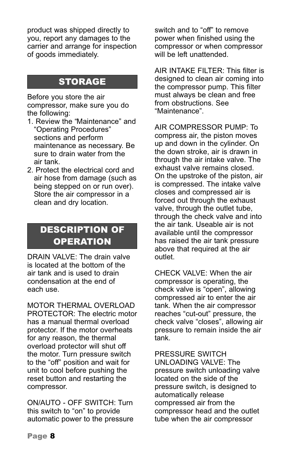 Makita MAC5200 User Manual | Page 8 / 20