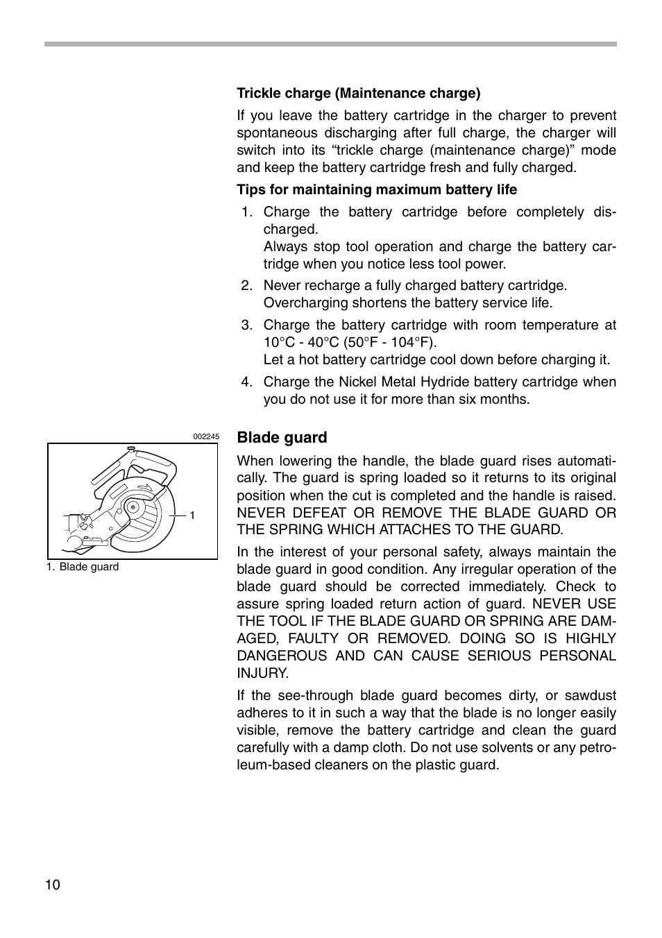 Makita LS711D User Manual | Page 10 / 36