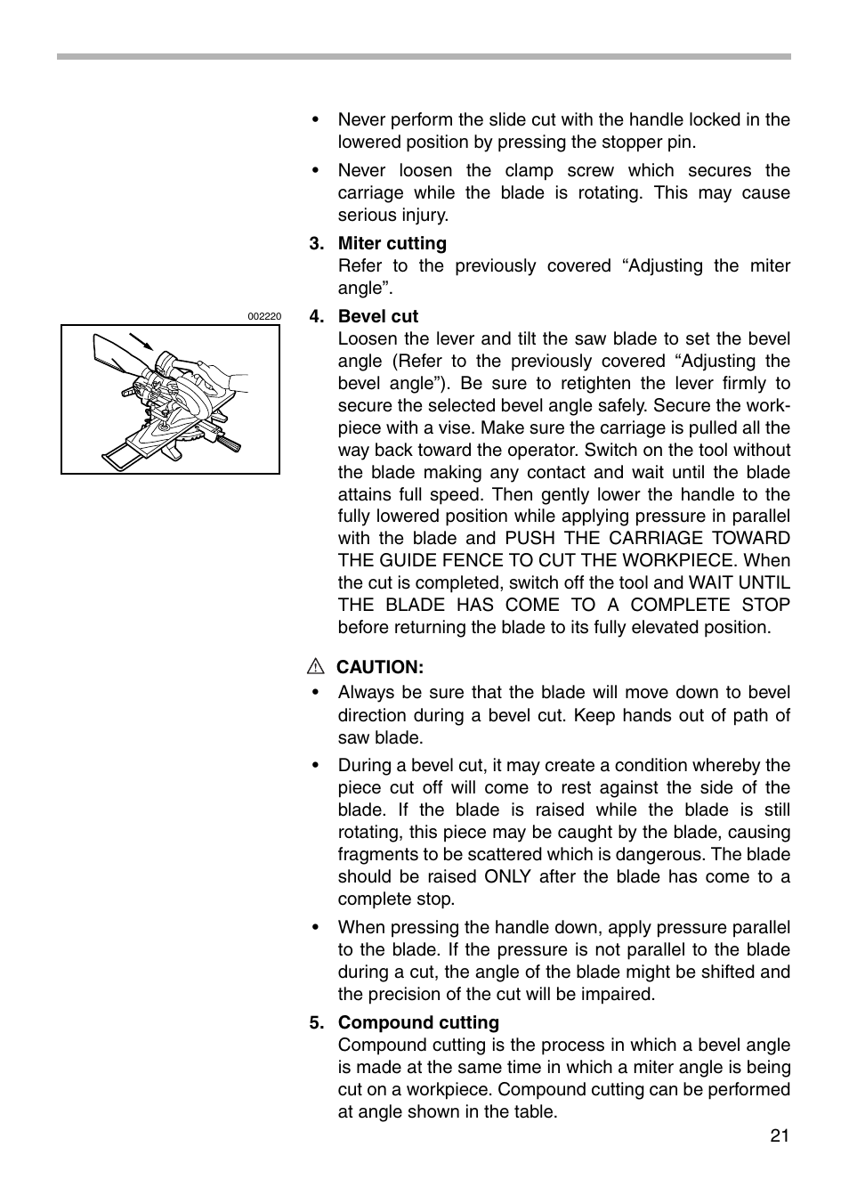 Makita LS711D User Manual | Page 21 / 36