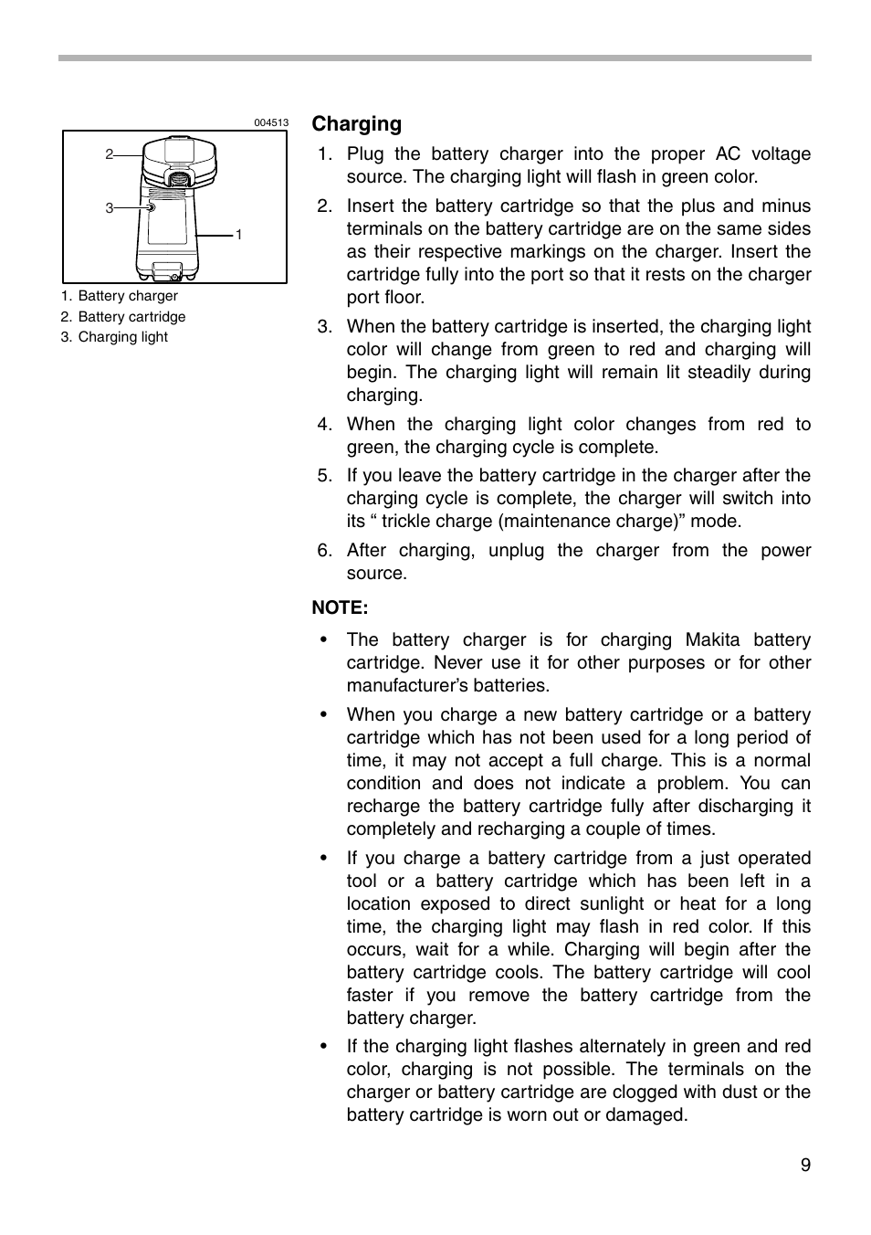 Makita LS711D User Manual | Page 9 / 36