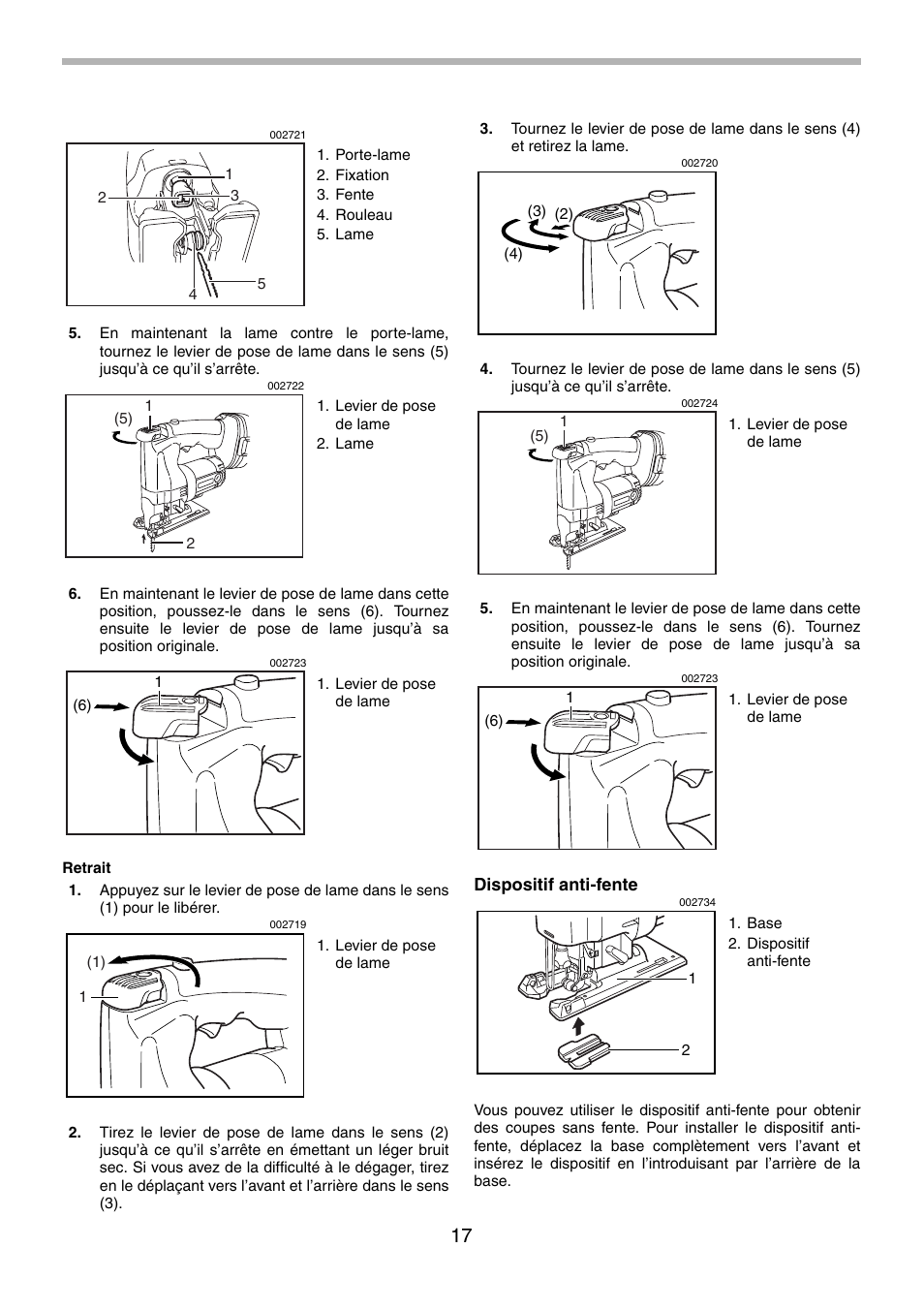 Makita 4334 User Manual | Page 17 / 36