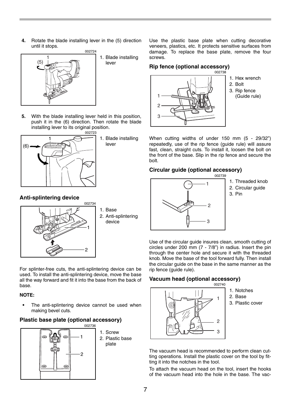 Makita 4334 User Manual | Page 7 / 36