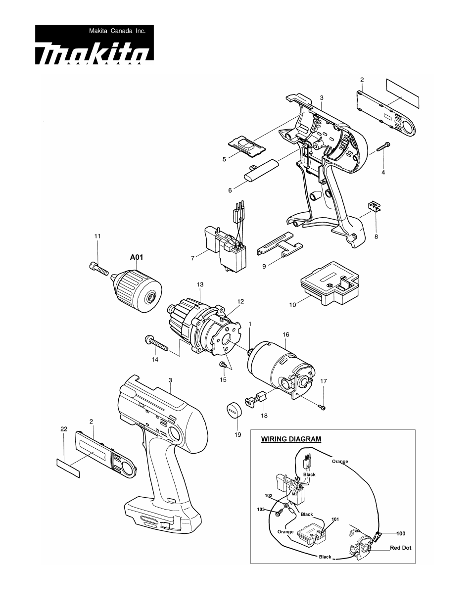 Makita BDF460SH User Manual | 2 pages