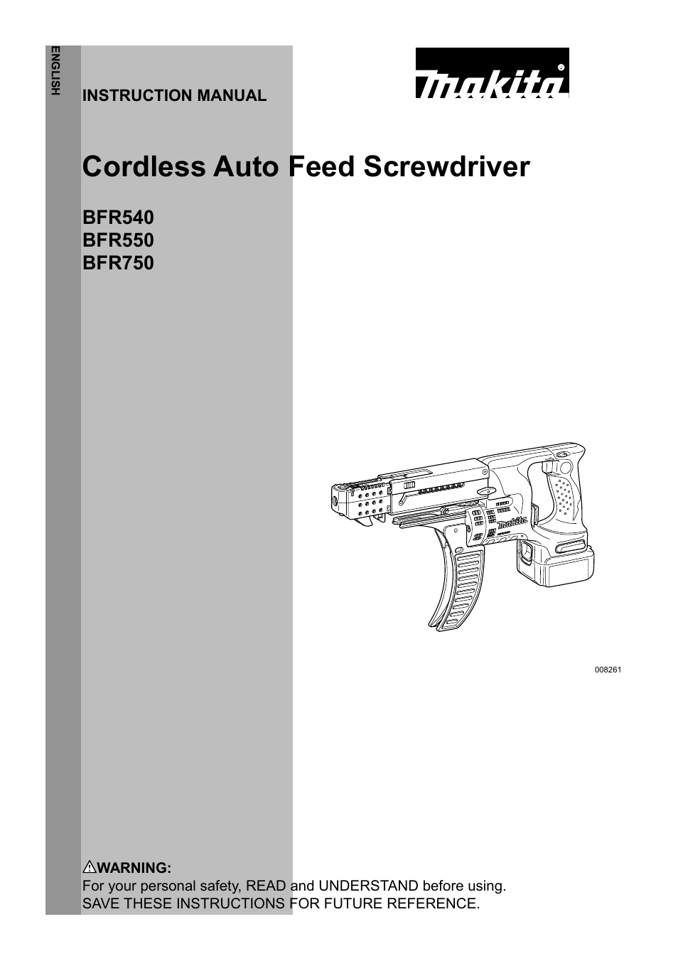 Makita BFR540 User Manual | 12 pages