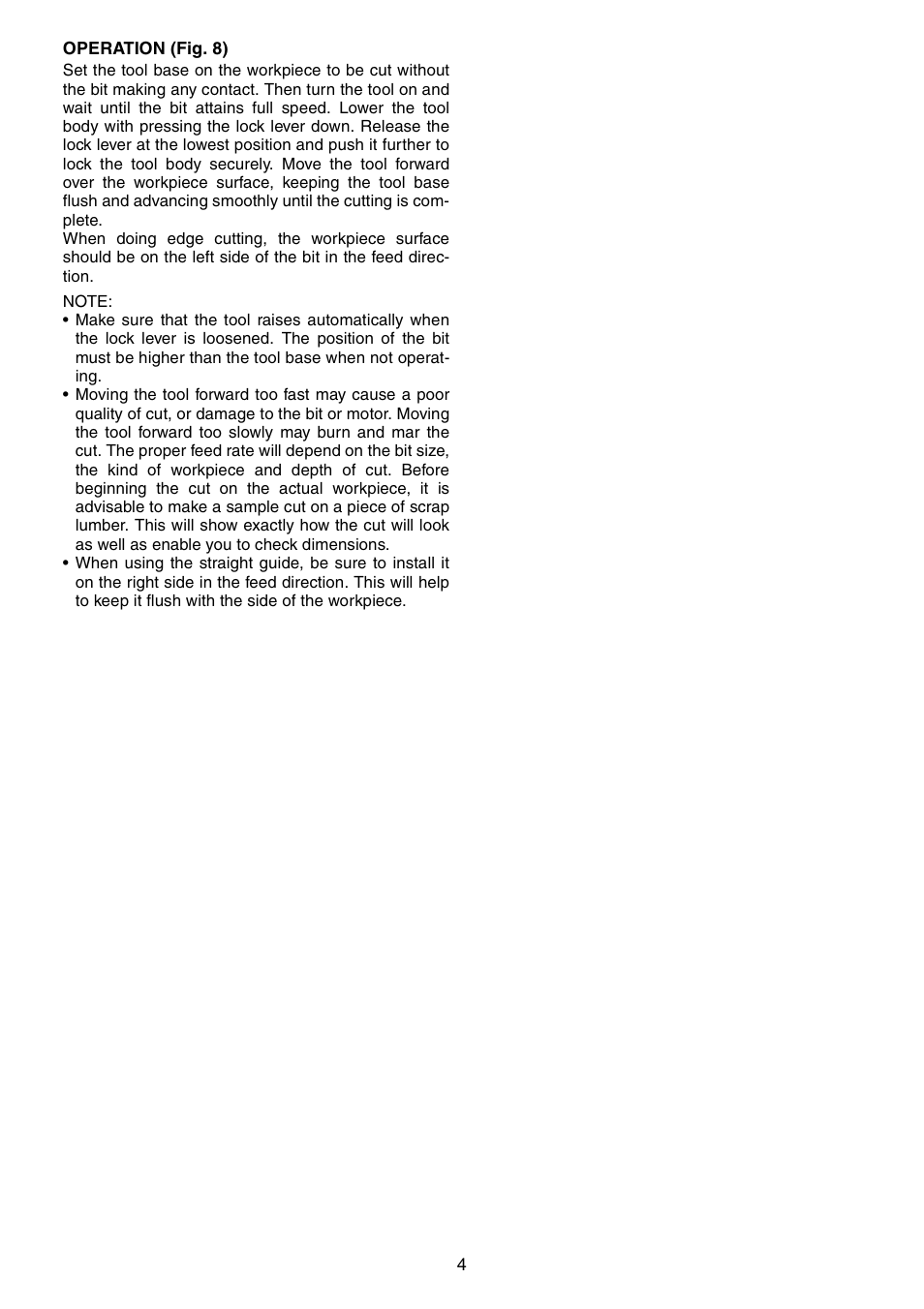 Makita RF1100 User Manual | Page 4 / 8