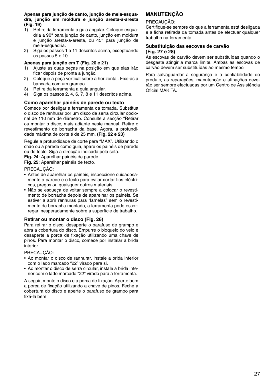 Makita 3901 User Manual | Page 27 / 48