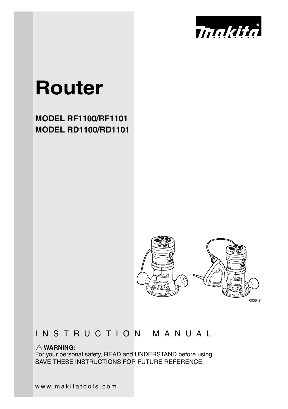 Makita RD1100 User Manual | 20 pages