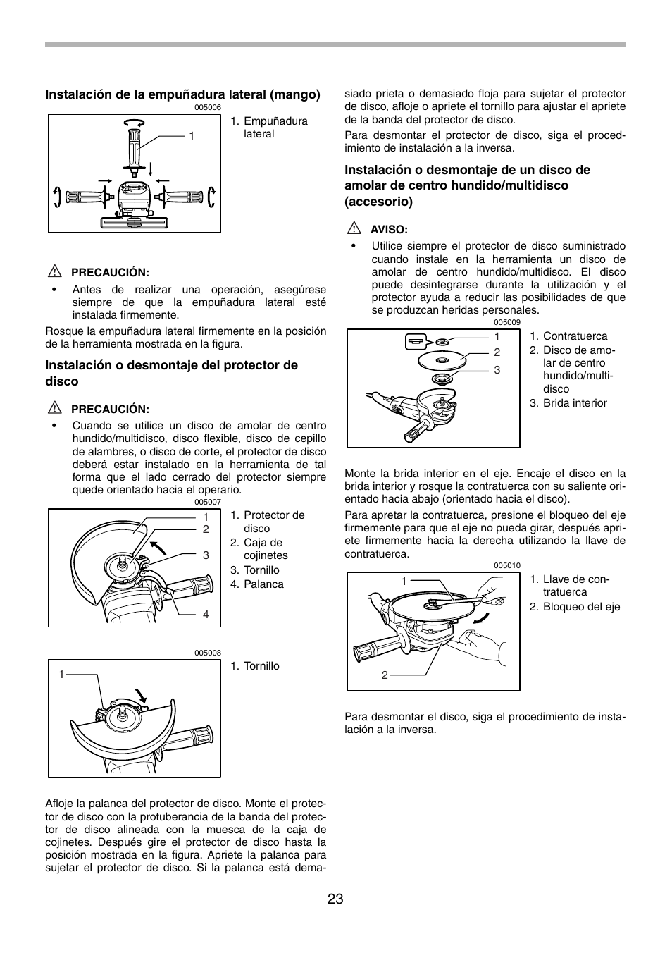 Makita GA9010C User Manual | Page 23 / 28